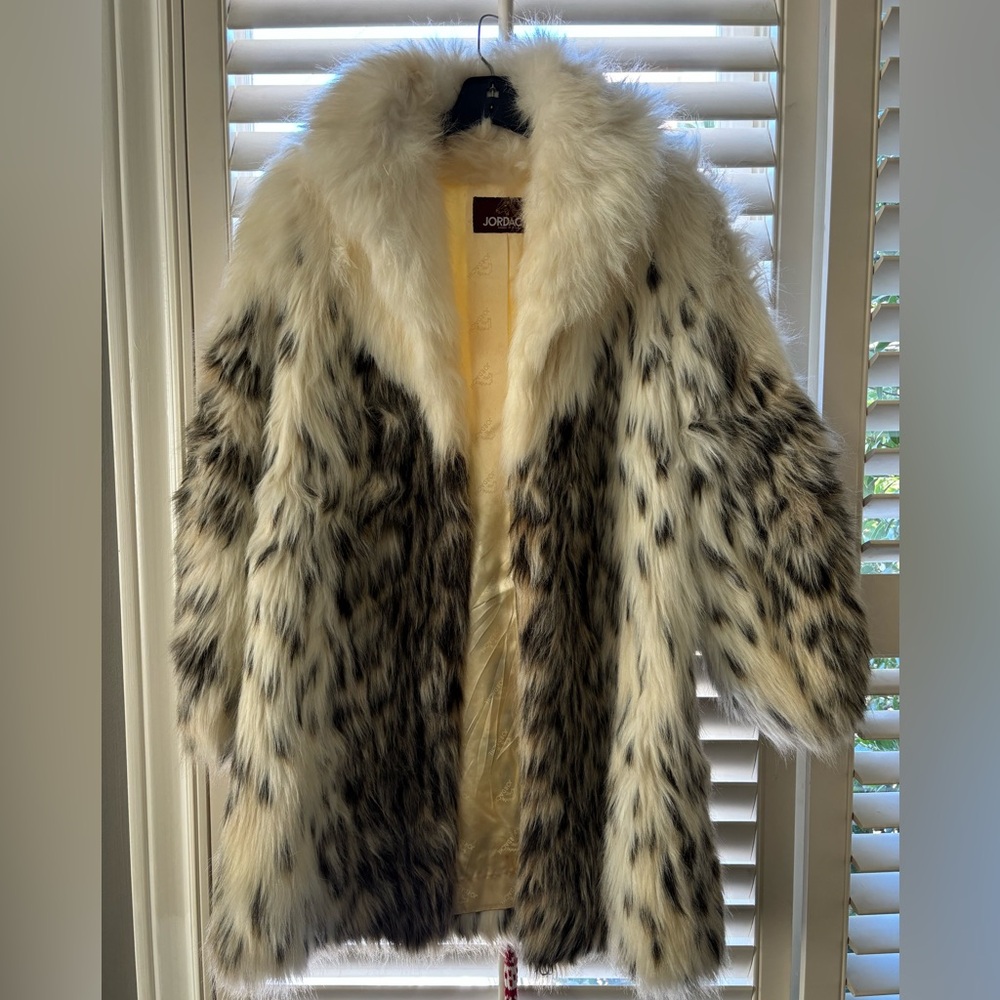 Vintage faux fur coat
